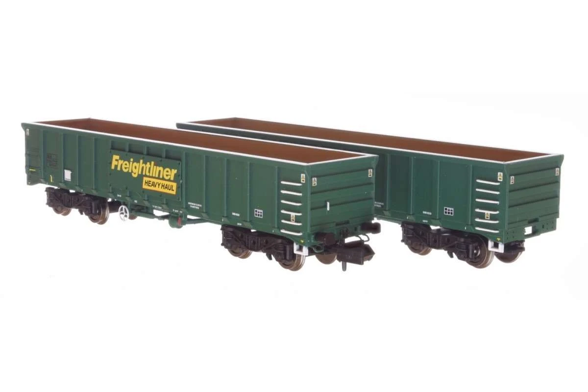 Dapol 2F-025-008 MJA Freightliner Heavy Haul Bogie Box Van 502019 & 020 3 Dapol 2F-025-008 MJA Freightliner Heavy Haul Bogie Box Van 502019 & 020