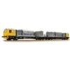 Bachmann 31-578 Windhoff MPV 2-Car Set Network Rail Yellow -Model Train Store 31 578