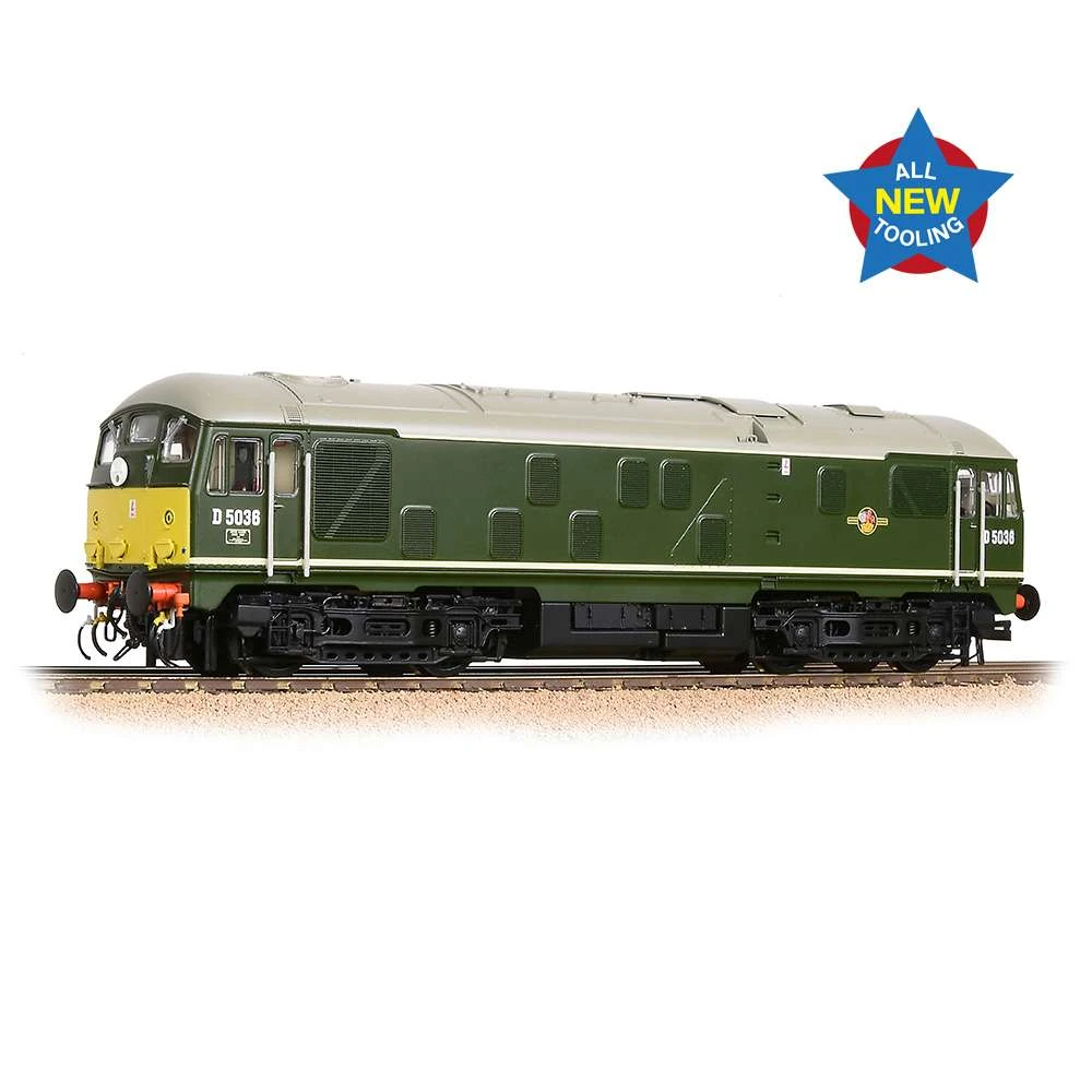 Bachmann 32-415 Class 24/0 D5036 Disc Headcode BR Green (Small Yellow Panels) 3 Bachmann 32-415 Class 24/0 D5036 Disc Headcode BR Green (Small Yellow Panels)