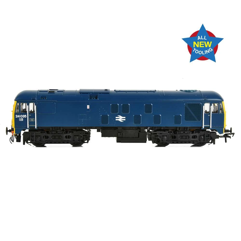 Bachmann 32-416 Class 24/0 24035 Disc Headcode BR Blue 5 Bachmann 32-416 Class 24/0 24035 Disc Headcode BR Blue - Image 3