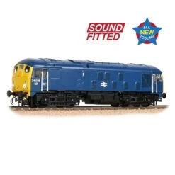 Bachmann 32-416SF Class 24/0 24035 Disc Headcode BR Blue Sound Fitted