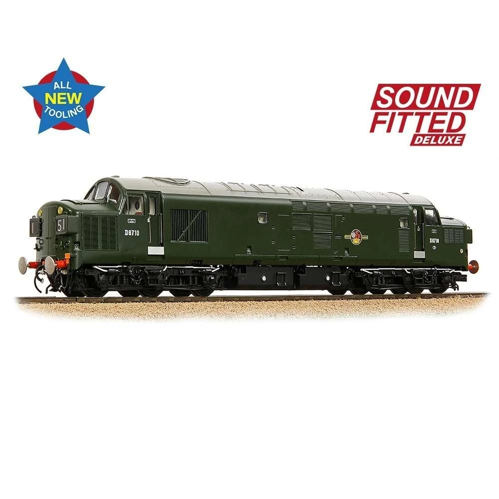 Bachmann 35-302SFX Class 37/0 Split Headcode D6710 BR Green (Late Crest) 3 Bachmann 35-302SFX Class 37/0 Split Headcode D6710 BR Green (Late Crest)