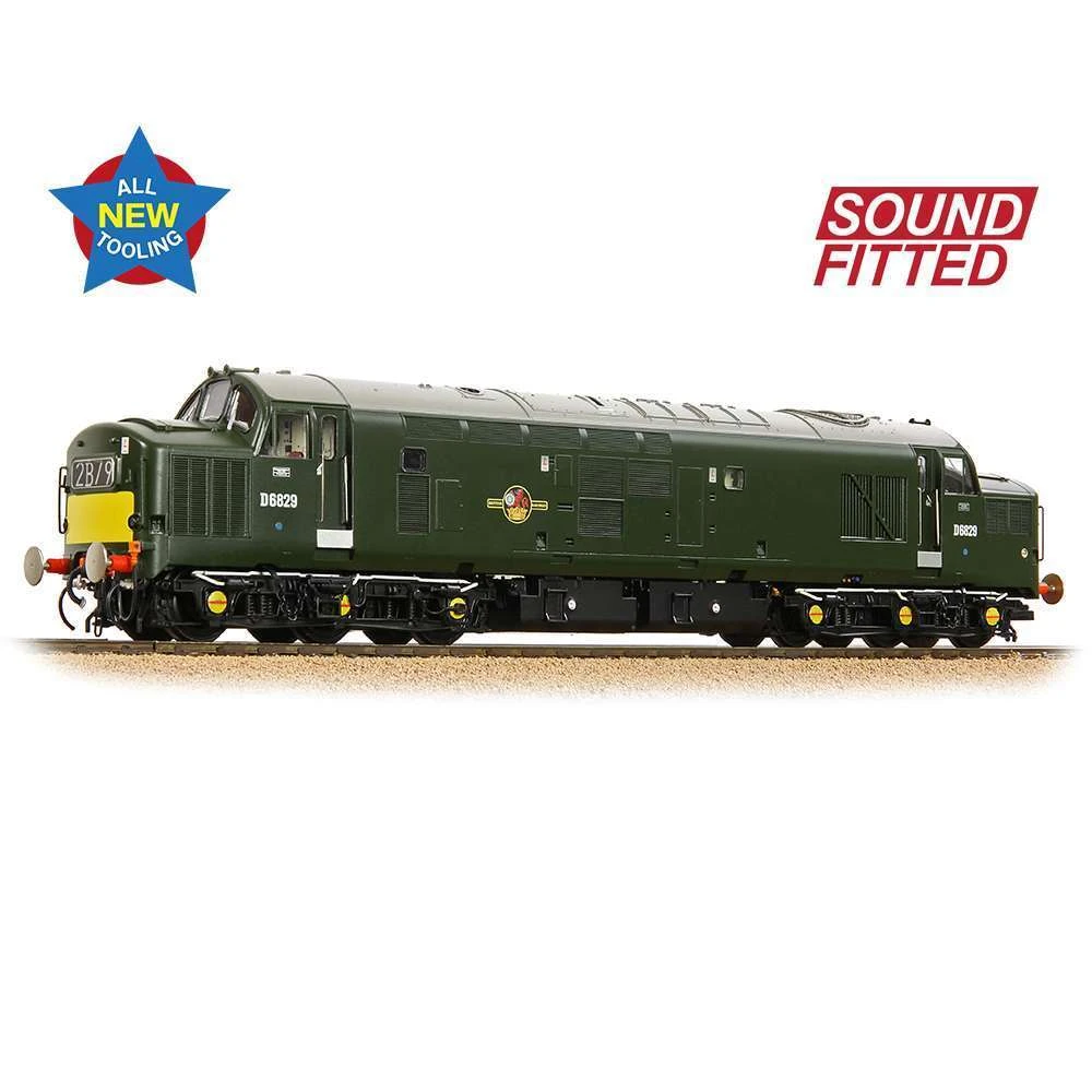 Bachmann 35-306SF Class 37/0 D6829 BR Green(Small Yellow Panels) 3 Bachmann 35-306SF Class 37/0 D6829 BR Green(Small Yellow Panels)