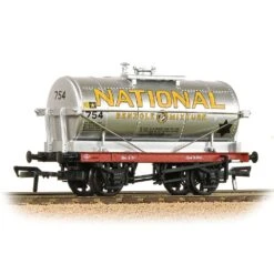 Bachmann 37-659c 14T Tank Wagon ‘National Mobil’ Silver