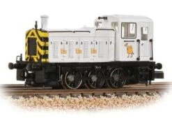 Graham Farish 371-065 Class 03 Ex-D2054 British Industrial Sand White