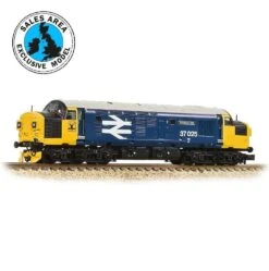 Graham Farish 371-465RJ Class 37/0 Split Headcode 37025 ‘Inverness TMD’ BR Blue (Large Logo)