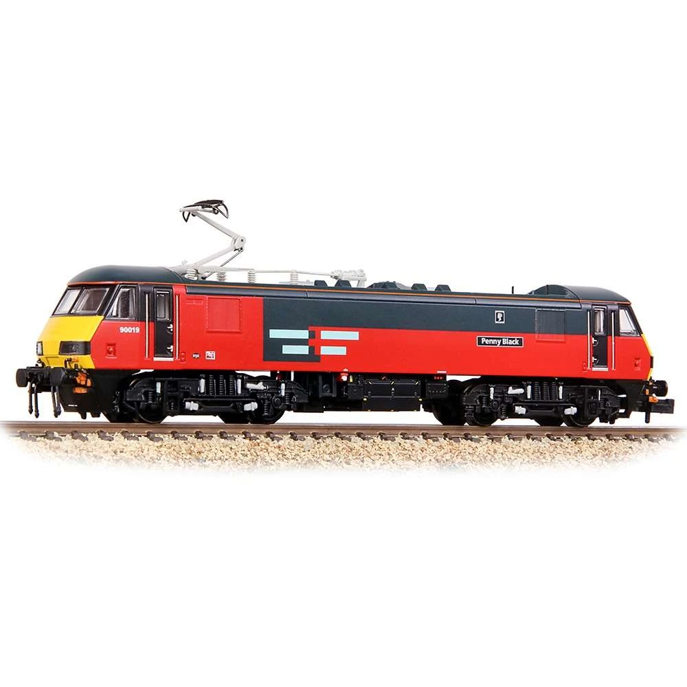 Graham Farish 371-782 Class 90/0 90019 “Penny Black” Rail Express Systems