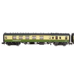 Graham Farish 374-993 BR Mk1 TSO & BCK 2-Coach Pack BR West Highland Line Green & Cream 8 Graham Farish 374-993 BR Mk1 TSO & BCK 2-Coach Pack BR West Highland Line Green & Cream -Model Train Store 374 993 3