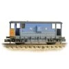 Graham Farish 377-304 LMS 20T Brake Van NCB Blue [W] -Model Train Store 377 304