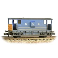 Graham Farish 377-304 LMS 20T Brake Van NCB Blue [W]