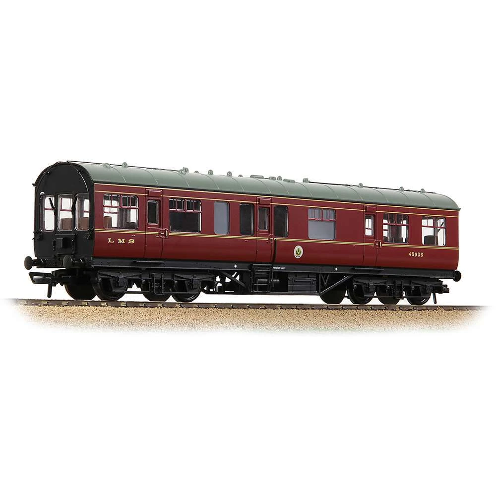 Bachmann 39-780 LMS 50FT Inspection Saloon LMS Crimson Lake 3 Bachmann 39-780 LMS 50FT Inspection Saloon LMS Crimson Lake