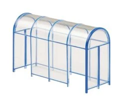 Bachmann Scenecraft 44-510 Shelters (x2) 59mm X 21mm X 36mm