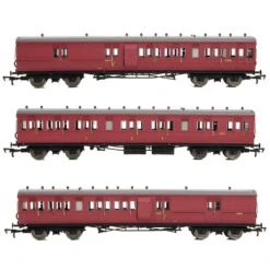 EFE E86014 LSWR Cross Country BR Crimson 3 Coach Pack