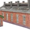 METCALFE PN913 N DOUBLE TRACK ENGINE SHED – BRICK -Model Train Store PN913