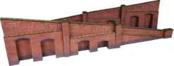 METCALFE PO248 OO/HO TAPERED END WALL – BRICK