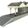 METCALFE PO322 OO/HO ISLAND PLATFORM BUILDING -Model Train Store PO322 b