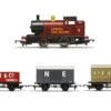 Hornby R30035 RailRoad Steam Engine Train Pack