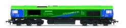 Hornby R30151 GBRf, HS2 Class 66, Co-Co, 66796 ‘The Green Progressor’ – Era 11