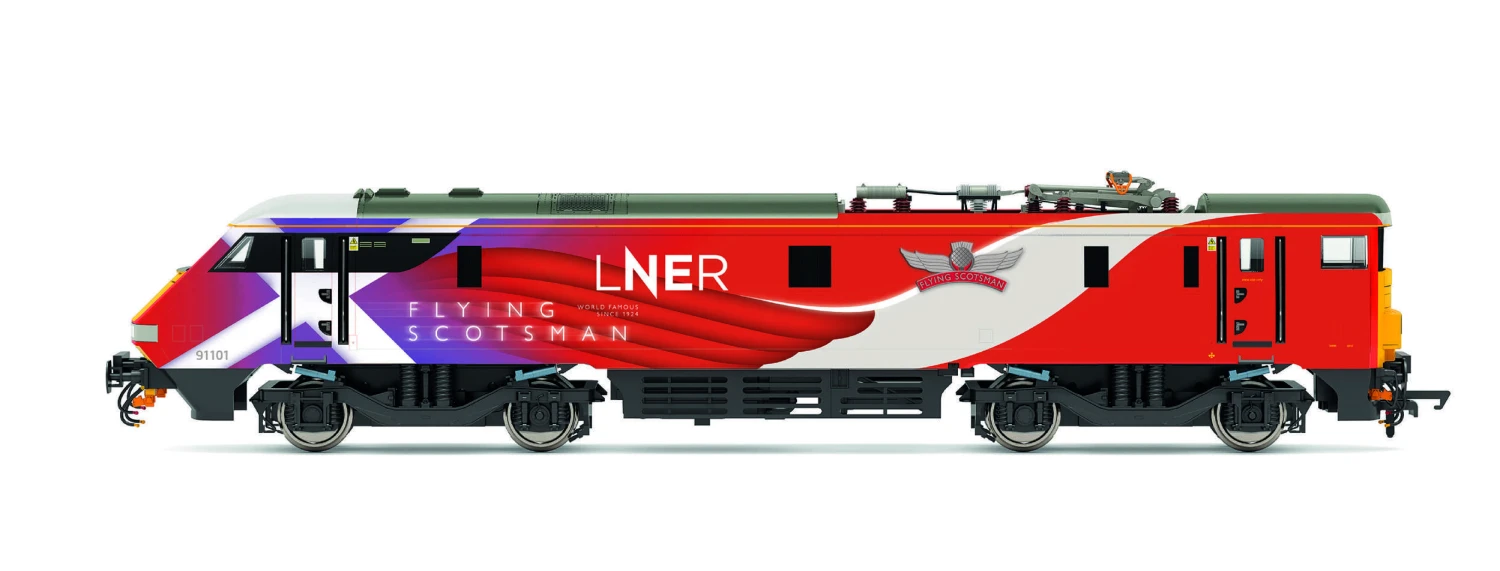 Hornby R30165 LNER, Class 91, Bo-Bo, 91101 ‘Flying Scotsman’ – Era 10 3 Hornby R30165 LNER, Class 91, Bo-Bo, 91101 ‘Flying Scotsman’ – Era 10