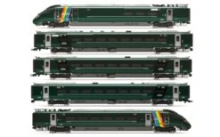 Hornby R3872 GWR, Class 800, Trainbow Train Pack – Era 11