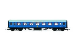Hornby R40055 LMS, Stanier D1902 Coronation Scot 65′ RFO, 7508- Era 3