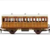 Hornby R40104A GNR, 4 Wheel Coach, 3rd Class, Fitted Lights, 1505 – Era 2