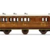 Hornby R40130 LNER, 6 Wheel Coach, Brake 3rd Class, Fitted Lights, 4589 – Era 3 -Model Train Store R40130 1