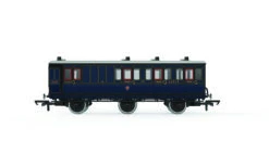 Hornby R40300 S&DJR Brake 3rd Class 6 Wheel Coach
