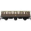 Hornby R40306 GWR, 6 Wheel Coach, 3rd Class, 2523 – Era 2/3 -Model Train Store R40306 2