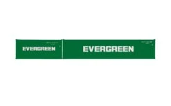 Hornby R60042 Evergreen, Container Pack, 1 X 20’ And 1 X 40’ Containers – Era 11