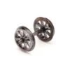Hornby R8098 12.6mm Spoked Wheels (Pack 10) 2 Hornby R8098 12.6mm Spoked Wheels (Pack 10) -Model Train Store R8098