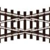 Peco SL-E193 OO Short Crossing Streamline Code 75
