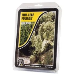 Woodland Scenics WF1132 Light Green Fine Leaf Foliage 5 Woodland Scenics WF1132 Light Green Fine Leaf Foliage -Model Train Store WF1132 1