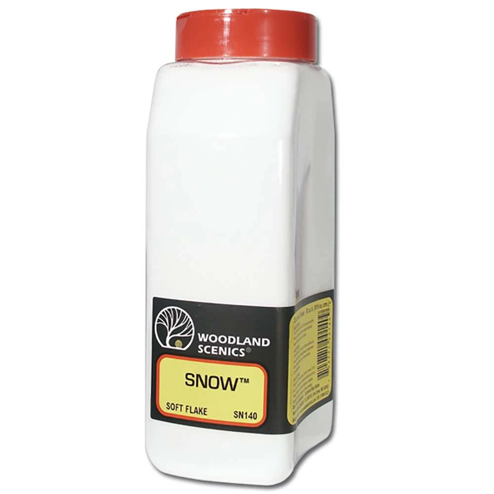 Woodland Scenics SN140 Soft Flake Snow 3 Woodland Scenics SN140 Soft Flake Snow