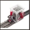 Proses HO/OO Ballast Spreader Car W/Shut Off And Height Adjust 1 Proses HO/OO Ballast Spreader Car W/Shut Off And Height Adjust -Model Train Store proses ballast spreader