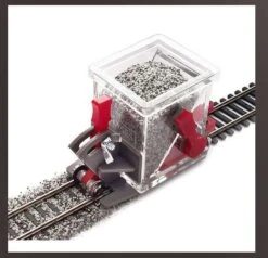 Proses HO/OO Ballast Spreader Car W/Shut Off And Height Adjust