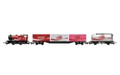 Hornby R1276 Summertime Coca-Cola Train Set -Model Train Store r1276m 2 summertime coca cola trainset profile