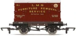 Hornby R60072 LMS, Conflat A, Furniture Removal – Era 3