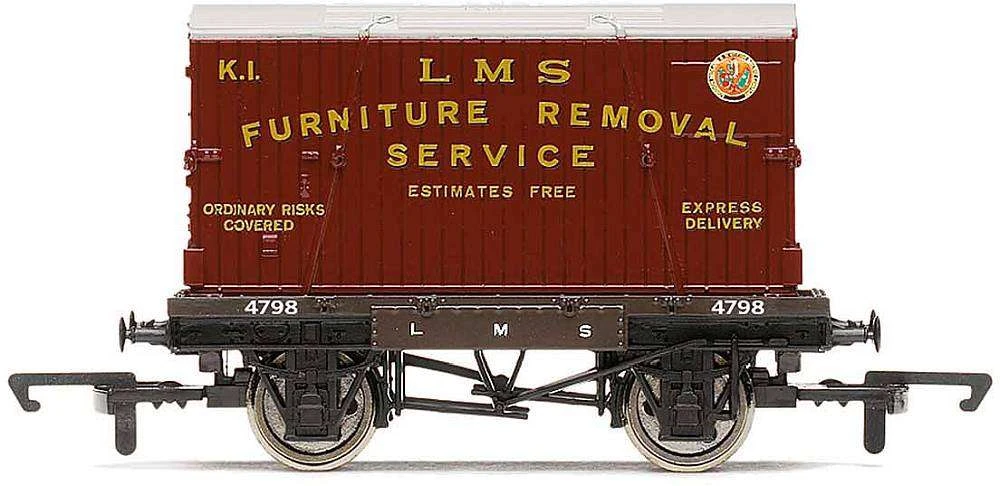 Hornby R60072 LMS, Conflat A, Furniture Removal – Era 3 3 Hornby R60072 LMS, Conflat A, Furniture Removal – Era 3