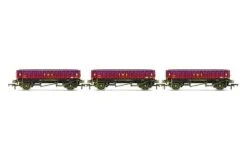 Hornby R60159 MHA Ballast Wagon, Three Pack, EWS – Era 9