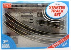Peco ST-101 OO Starter Track Set, 3rd Radius