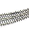 Peco ST-244 OO Curved Double Radius Right Hand Turnout, Setrack -Model Train Store st244