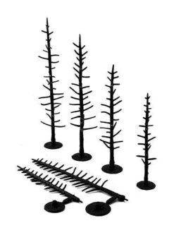Woodland Scenics TR1124 2 ½-4in. Pine Tree Armatures